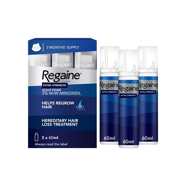 REGAINE FOR MEN FOAM 5% - 12 Month Supply