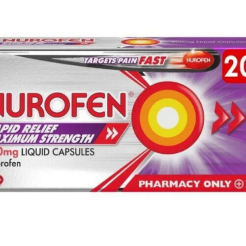 Nurofen Rapid Relief Maximum Strength 400mg Liquid Capsules (20)