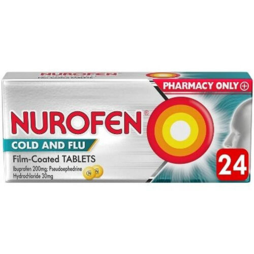 Nurofen Cold And Flu 200mg Tablets (24)